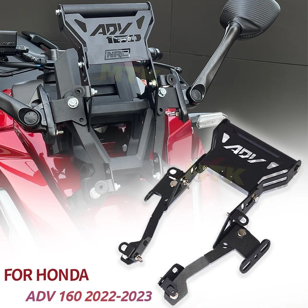 Кронштейн для зеркала заднего вида мотоцикла, для honda adv160 adv 160 ADV160 ADV 160 2022-2023