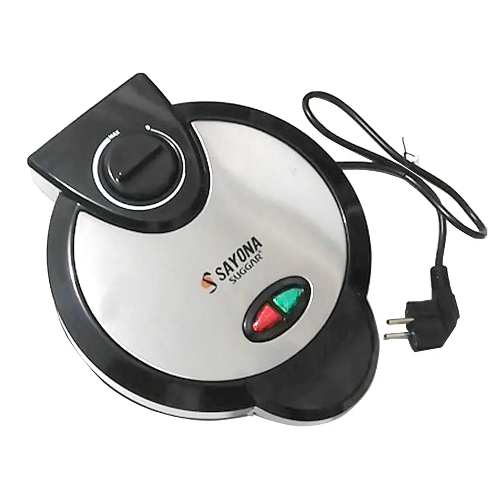 

Stainless steel triangle waffle machine heating homemade waffle plum-shaped muffin machine home breakfast cake machine