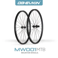 og evkin mw 001 xc mountain bike carbon wheels 29er 15x100110mm 12x142148mm clincher tubeless disc brake mtb wheelset 11v12v