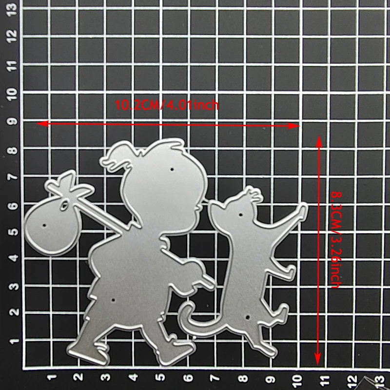 Металлические штампы для вырезания штамповка детская собака Скрапбукинг