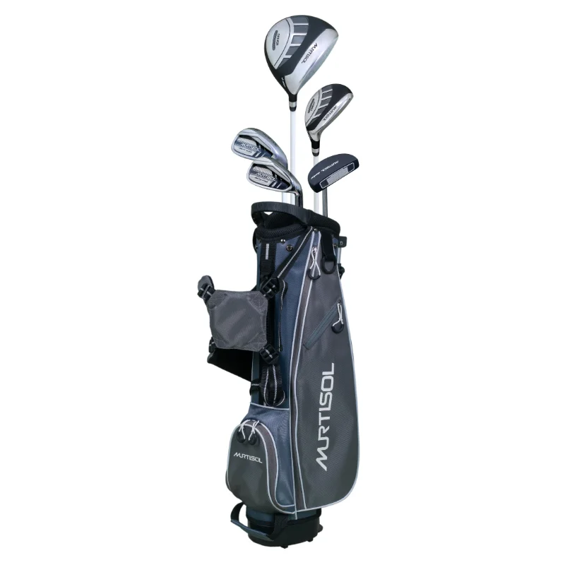

Grey Golf Club 5 Piece Set Suitable for Children Aged 11 To 13 Years Old Use Sturdy Durable Safe and Comfortable[Us Stock]