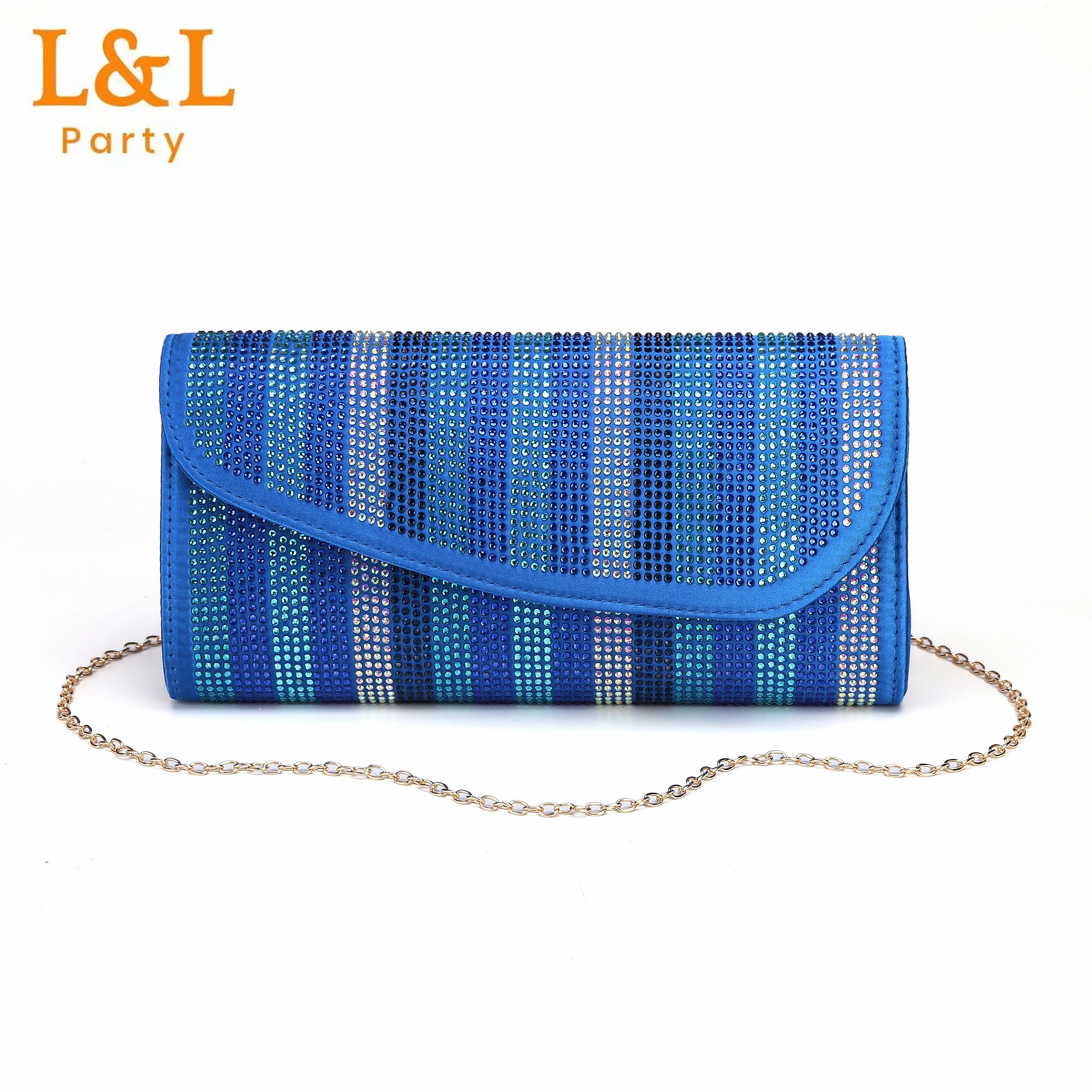 Женская обувь и сумка с острым носком Королевского синего цвета