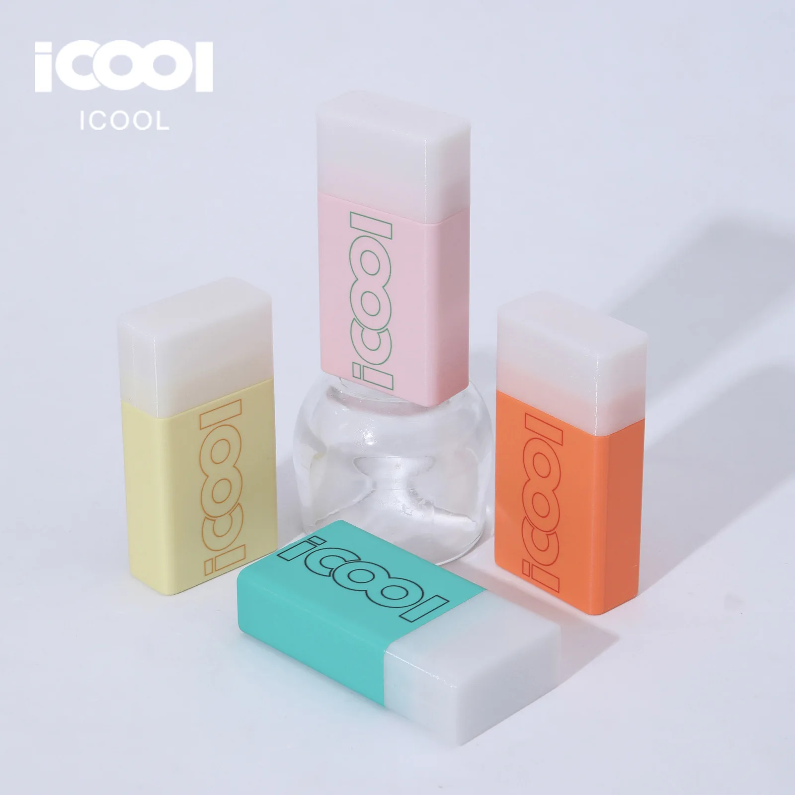 Фото Оригинальная пачка сигарет ICOOL, новый цвет макарон, 3D-печать, толстые сигареты, 10 штук в упаковке, классический логотип. №2