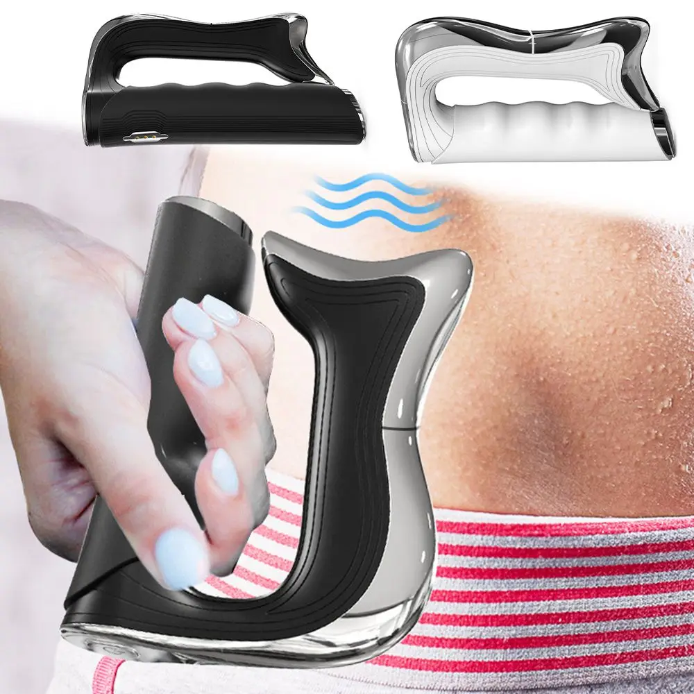 

Rehabilitation Electric Muscle Micro-current Massage Scraping Fascia Gun Massager