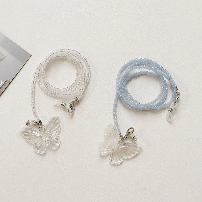 Ожерелье с цепочкой и бусинами для очков