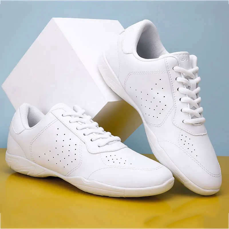 Aerobics Shoes Kids Dancing Sneakers Women Children Gym Competitive Fitness Sports Shoes Girls Jazz Modern Square Shoe Size28-44