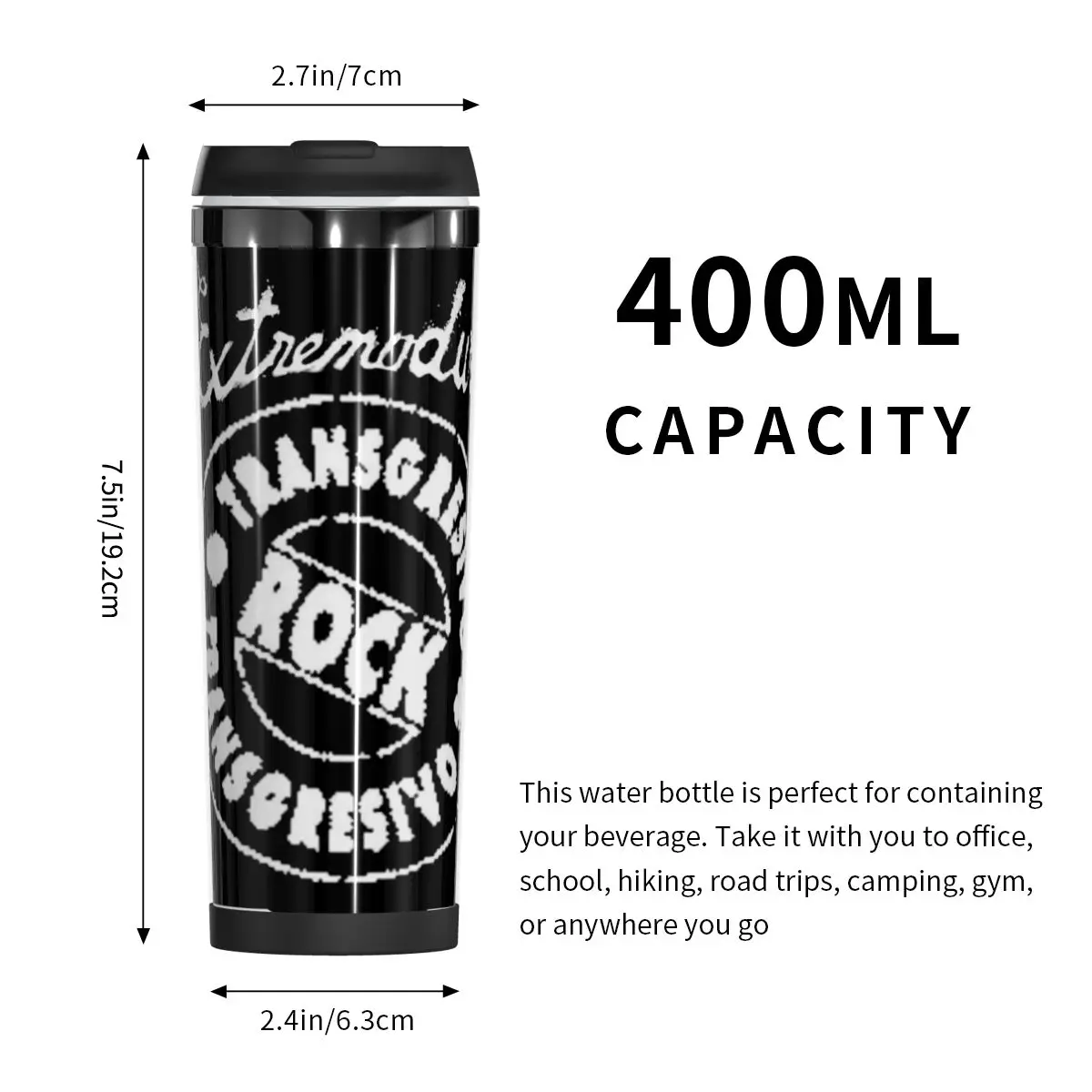 

Double Insulated Water Cup Judith Extremo Marea Extremoduro Funny Graphic R251 Heat Insulation milk cups Thermos flask Mug Geek