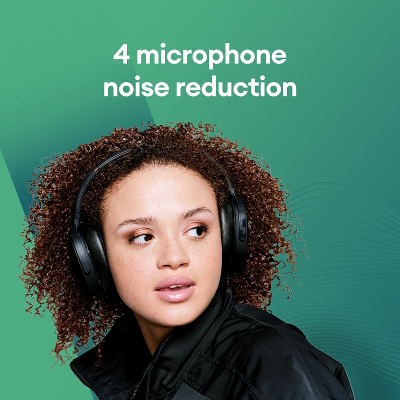 Беспроводные наушники Skullcandy Hesh ANC, складные, накладные, Bluetooth, с шумоподавлением, 22 часа автономной работы, HD-звонки (art.: 3920dbc920f71) - 3920dbc920f71