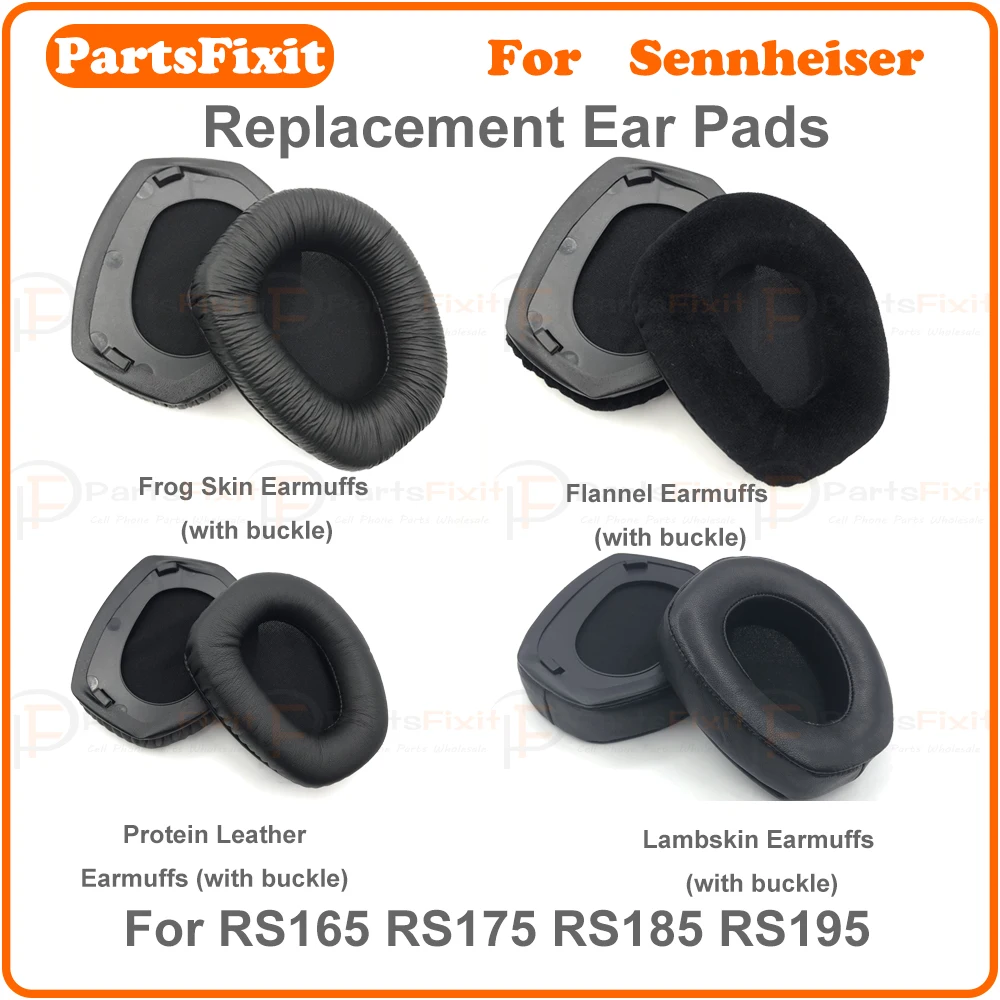 Фото Сменные амбушюры, повязка на голову для SENNHEISER RS165 RS175 RS185 RS195, мягкие амбушюры из пены с эффектом памяти, шумоизоляция, искусственная кожа №4