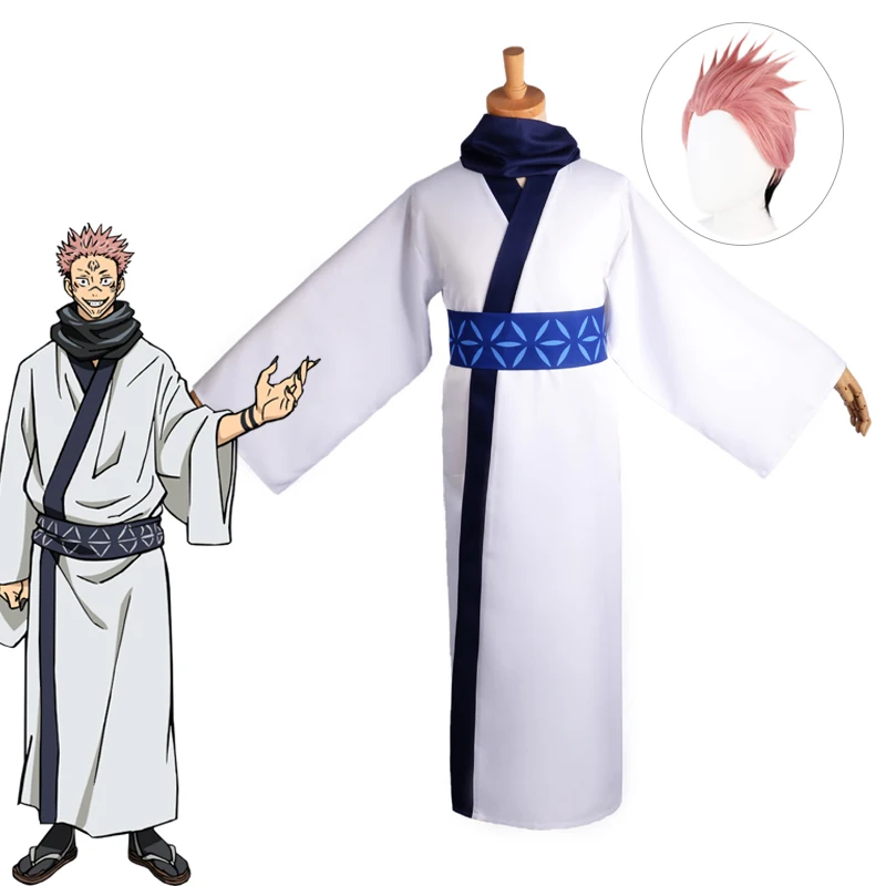 

Jujutsu Kaisen Ryomen Sukuna Cosplay Costume Japanese Anime Game Uniform