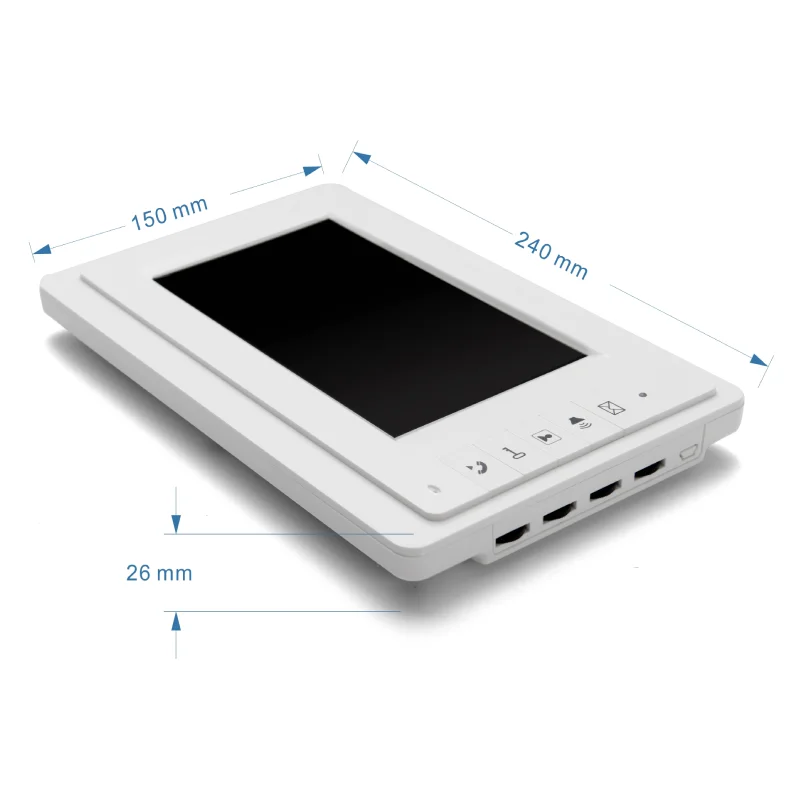 Видеодомофон SmartYIBA 7&quot 2 шт. с электрическим замком