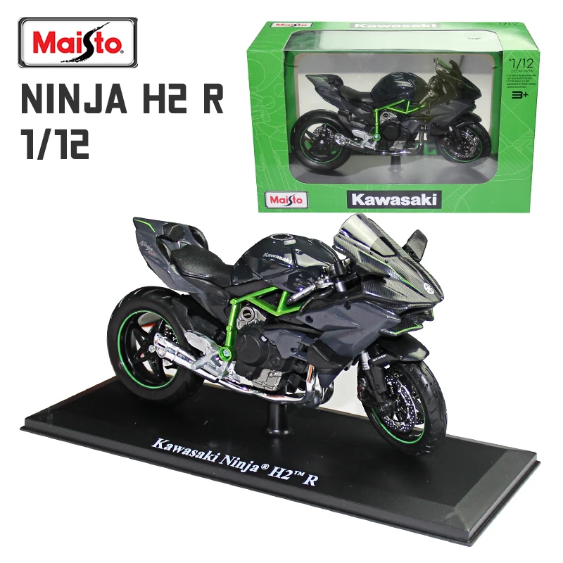 Модель мотоцикла Maisto 1:12 KAWASAKI NINJA H2R из сплава, литой