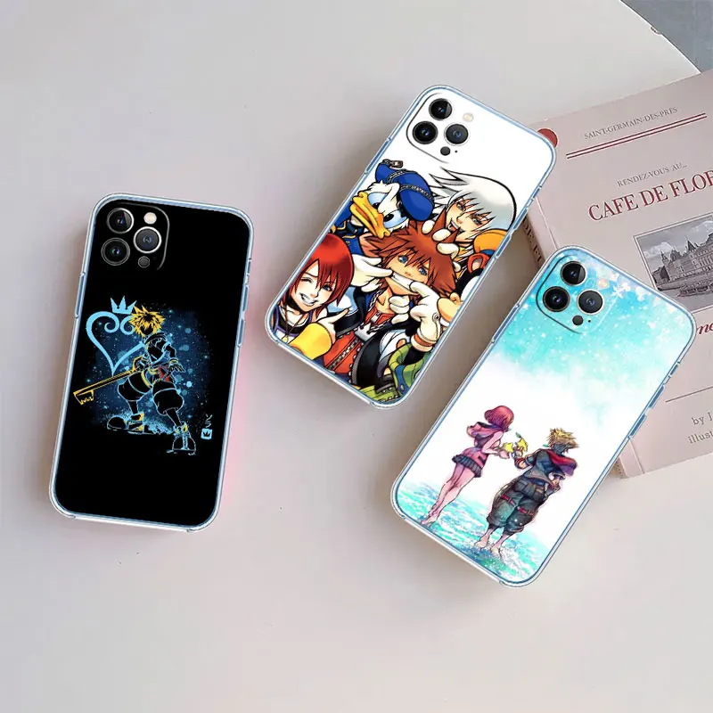 Фото Прозрачный чехол для телефона Kingdom Hearts для Samsung Galaxy A04 A04S A14 A23 A34 A54 M23 M33 M52 M53 №5