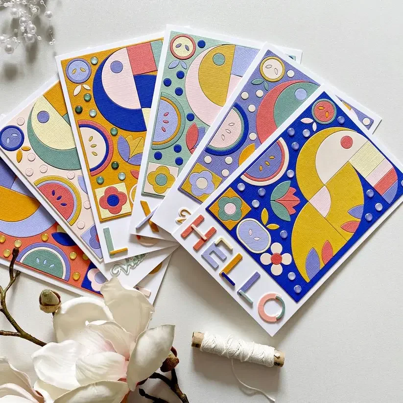 Новые ремесленные металлические штампы для резки пресс-форма различных форм