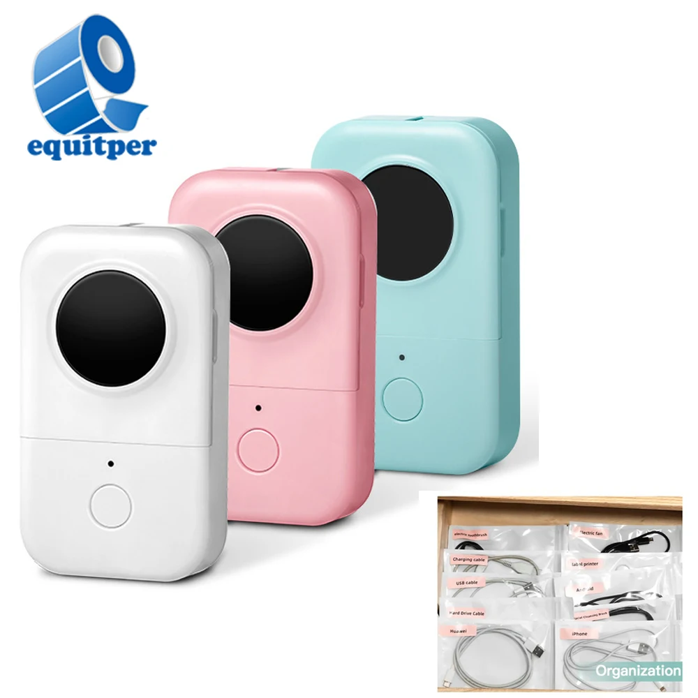 

D30 Handheld Thermal Label printer Wireless/Bluetooth Portable Home Printer Mini Bluetooth Label Maker for one-click printing