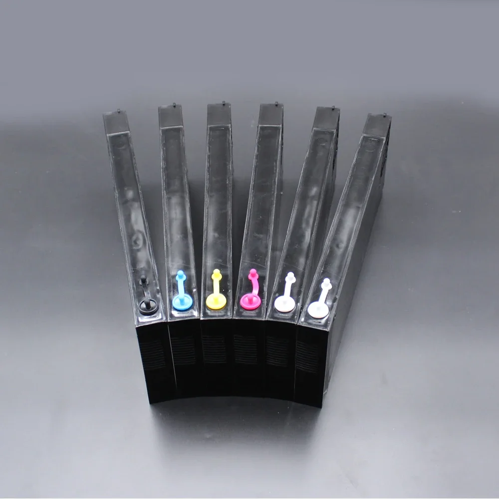 6 шт. 4 220 мл УФ-бак для чернил УФ-картридж Roland/Mimaki/Mutoh и других принтеров черный