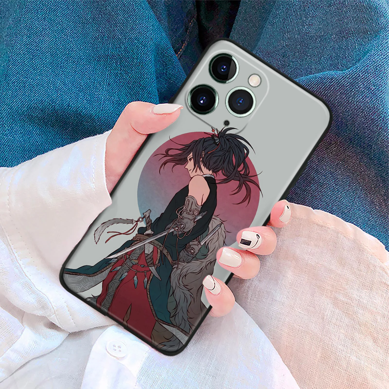 Мягкий силиконовый чехол для телефона Hyakkimaru Dororo аниме для iPhone 6s Se3 7 8 14 Plus XR X XS 11 12 13 Mini 14 Pro Max