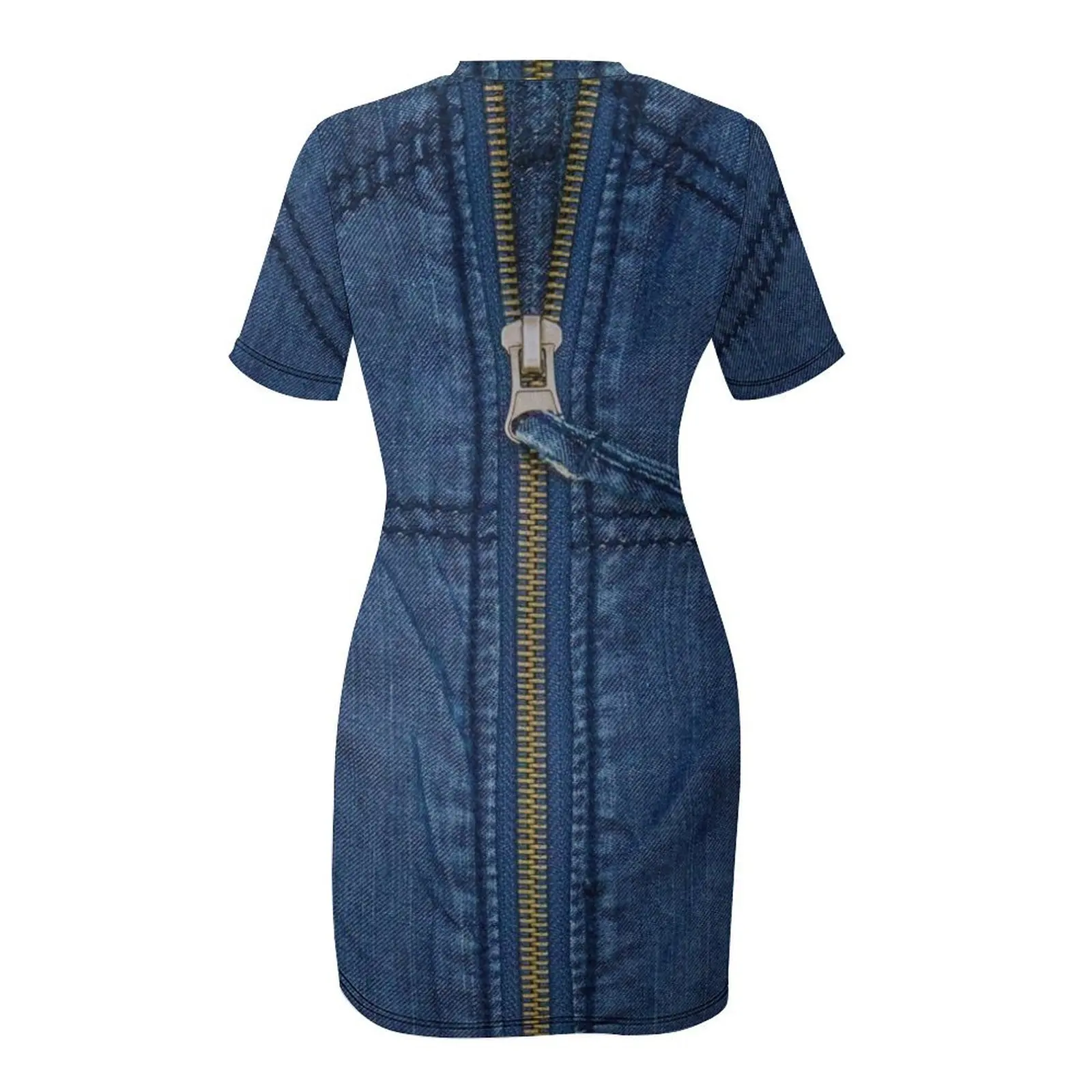 Платье из полиэстера I love bluejeans