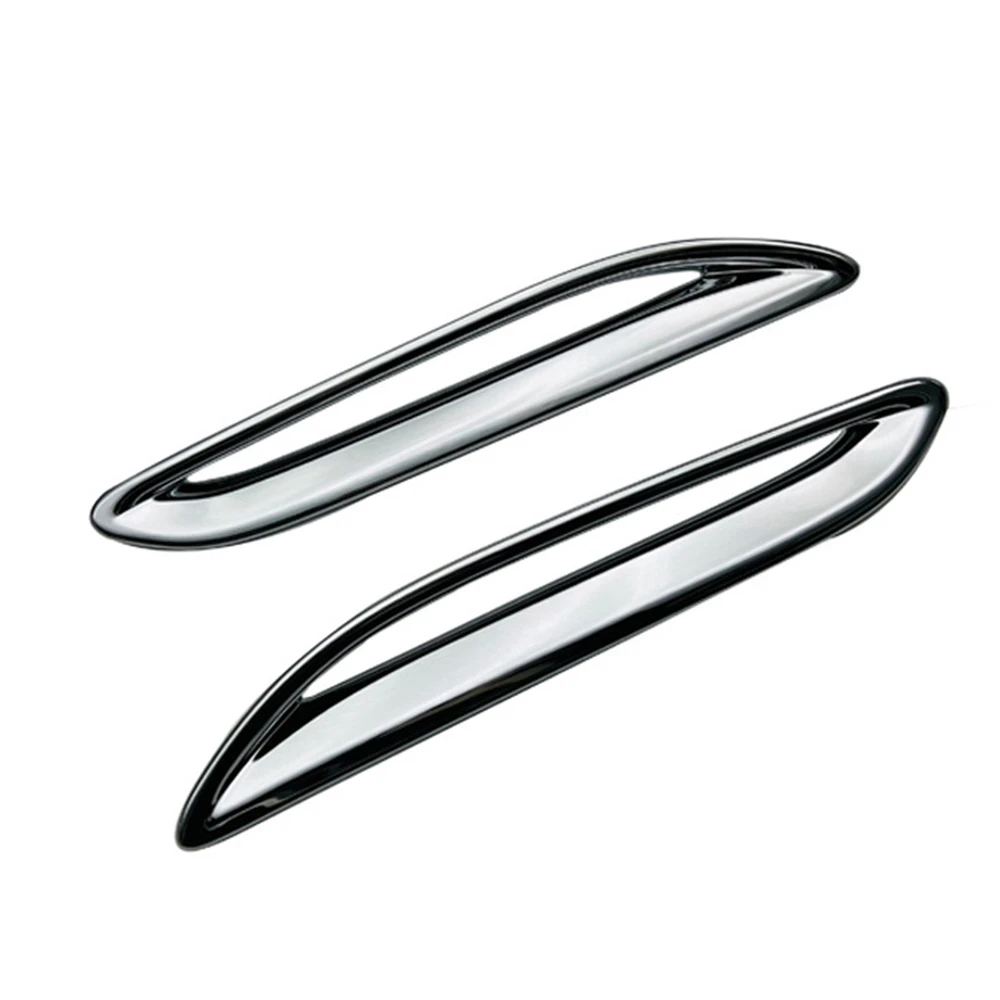 

For Lexus NX260 NX350H 2021 2022 ABS Chrome Car Rear Bumper Fender Side Air Vent Cover Trim Car Styling