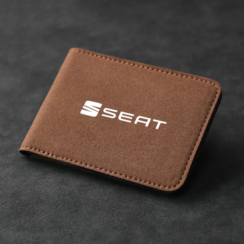 Замшевый держатель для водительских прав сумка-органайзер аксессуар стиля Seat