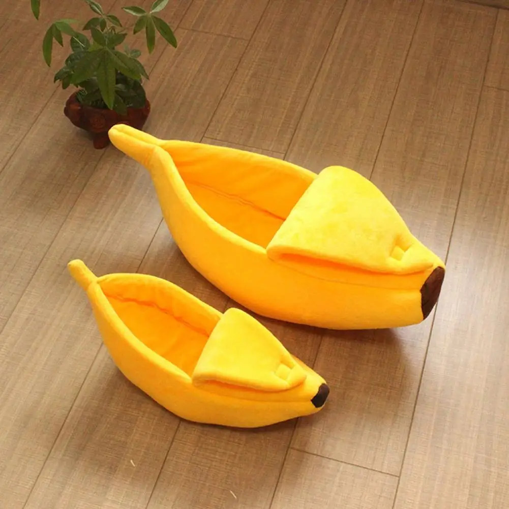 Мягкая уютная застежка для питомца удобная лента в форме банана домашних