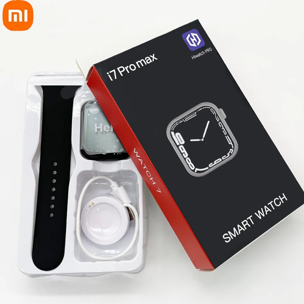 

2023 New xiaomi NFC Smart Watch Bluetooth Call Smartwatch For Men Women 1.9 Inch Wireless Charging Custom Watch Face Heart Rate