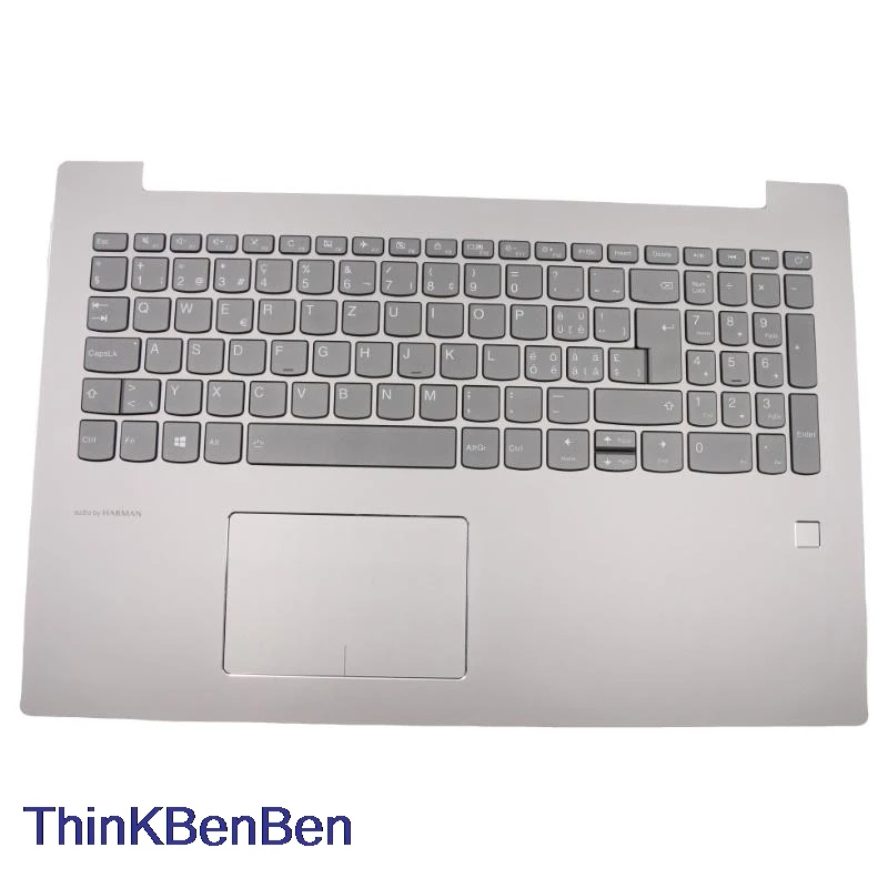 SWS Swiss Mineral Grey Клавиатура Верхний чехол для упора рук Чехол Lenovo Ideapad 520 15 15IKB 5CB0N98904