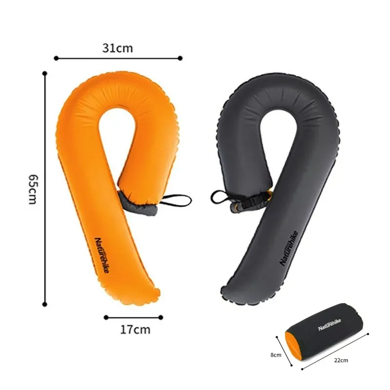 Naturehike U-образная надувная подушка для путешествий многофункциональная