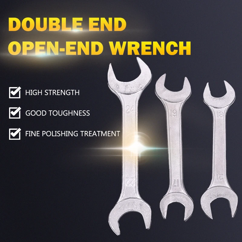 

Open End Wrench Tool 5.5 6 7 8 9 10 11 12 13 14 17 18 19 22 24 mm Combination Wrench Hex Spanner Wrench For Hex Nuts
