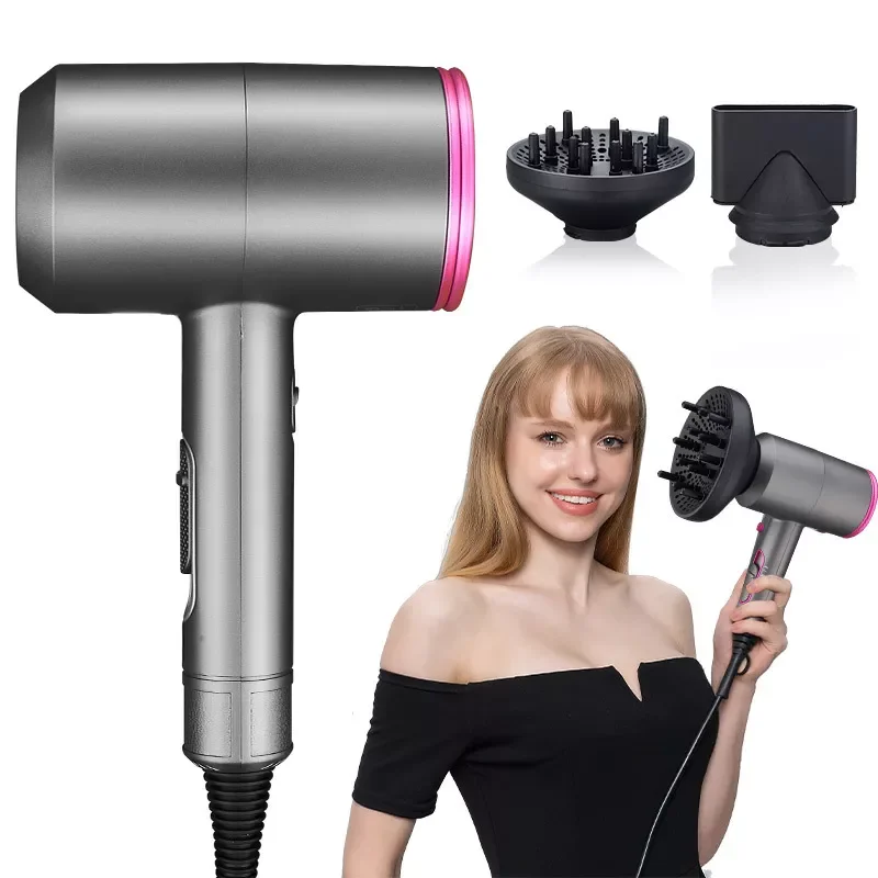New Salon Blow Dryer Hair Dryer Negative Ionic Professional Dryer Powerful Hairdryer Travel Homeuse Dryer Hot Cold Wind enlarge