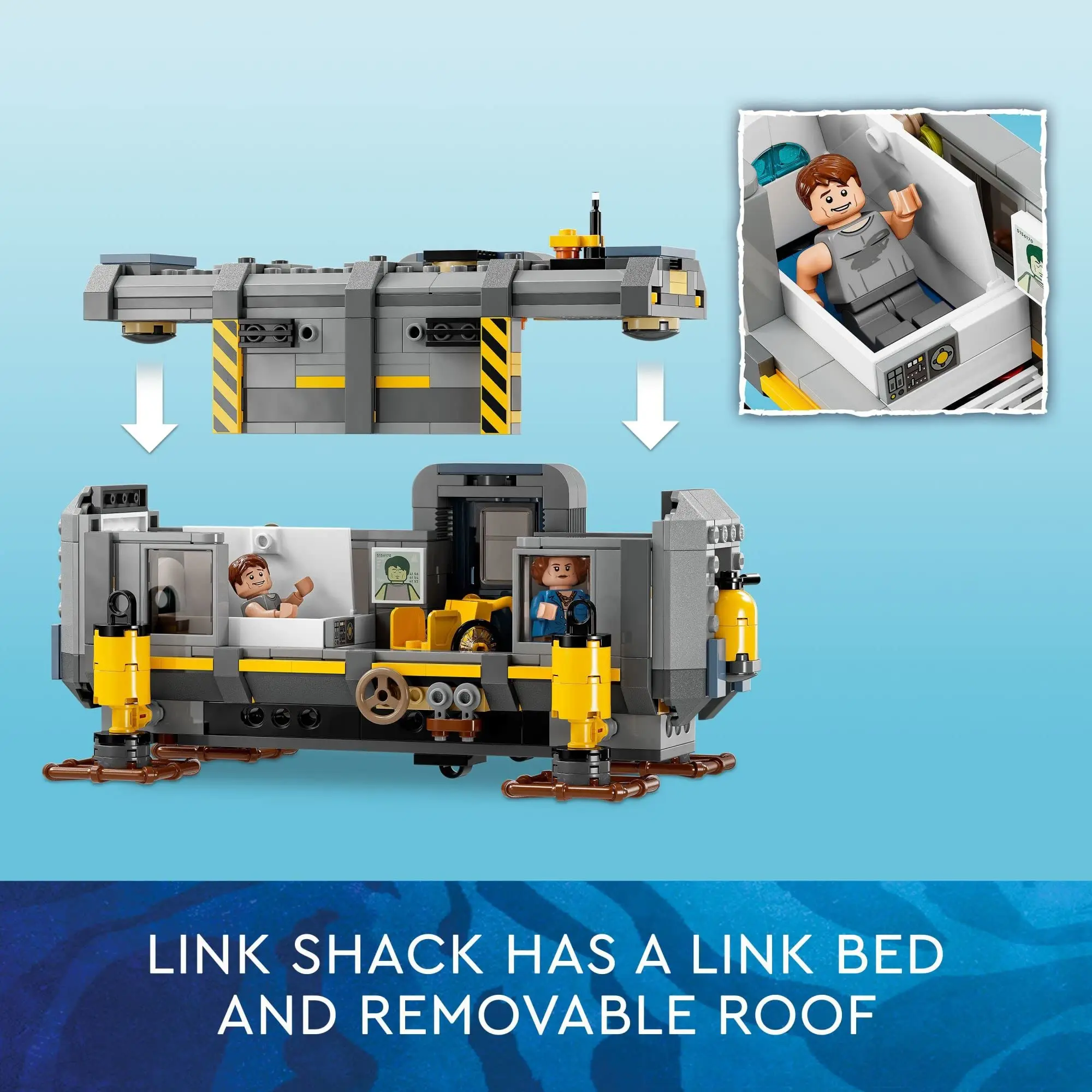 LEGO и Аватар плавающие горы: площадка 26 RDA Samson 75573 игрушечный Строительный набор