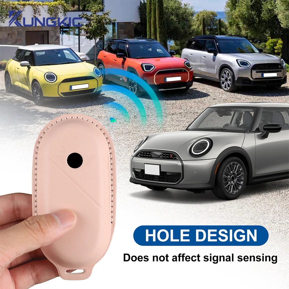 Чехол для дистанционного ключа автомобиля чехол BMW MINI J01 J05 U25 F65 F66 2024 замшевый