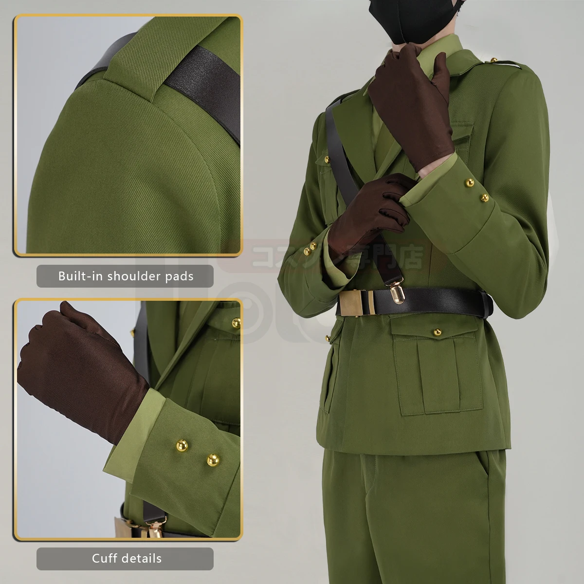 Фото HOLOUN Axis Powers аниме Артур Киркланд Косплей Костюм Униформа Куртка Брюки Рубашка Cos Конвенция Хэллоуин Рождество №2
