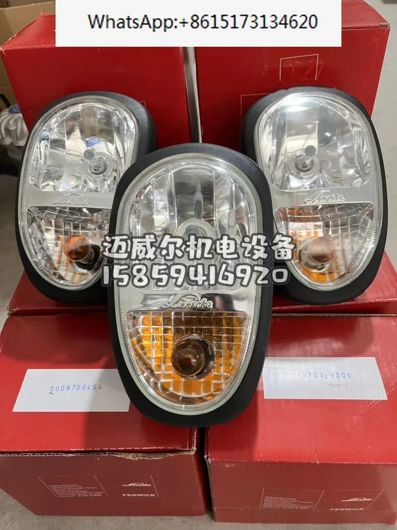 

Forklift accessories 0009700454 Front headlight with logo 0009740454 Genuine factory parts suitable for Linde