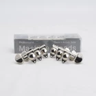 Оригинальный подлинный ротоматический гитарный станок 3R-3L, 1 комплект, тюнеры 1:18, колышек для настройки никеля