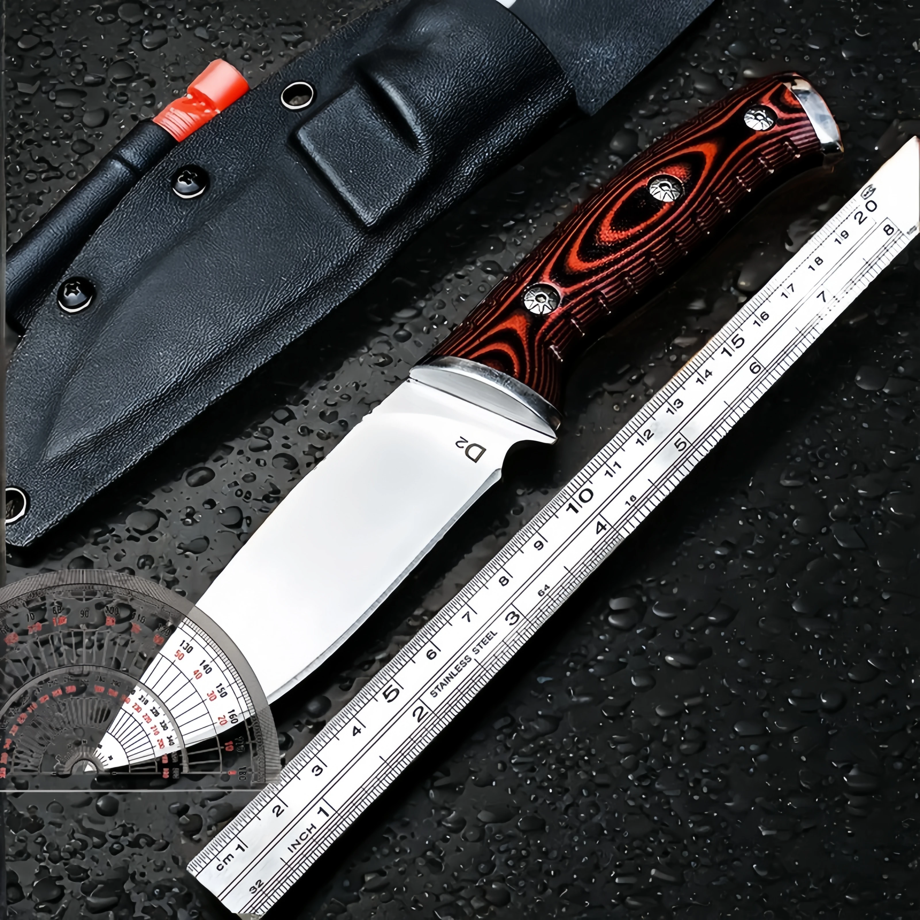 Нержавеющая сталь Острый фруктовый нож Открытый карманный высокой твердости