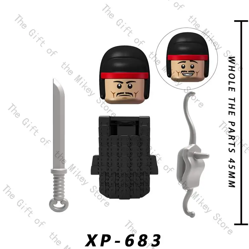 Фигурки козуита династии Хань Империя Древние войны солдаты аксессуары шлем