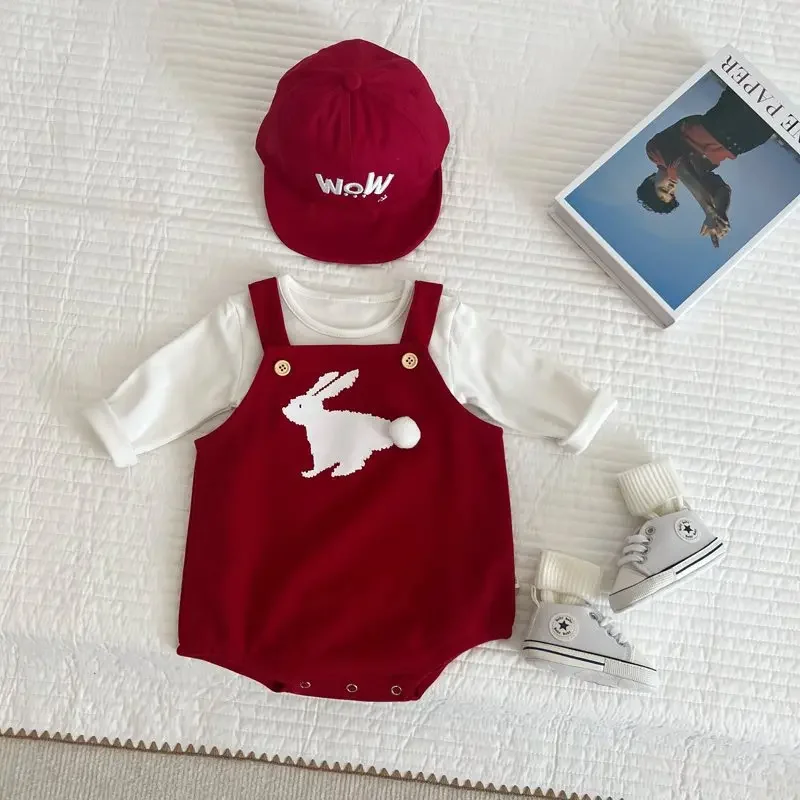 INSBaby весенне-осенний комбинезон в форме бегемота для мальчиков и девочек блузка