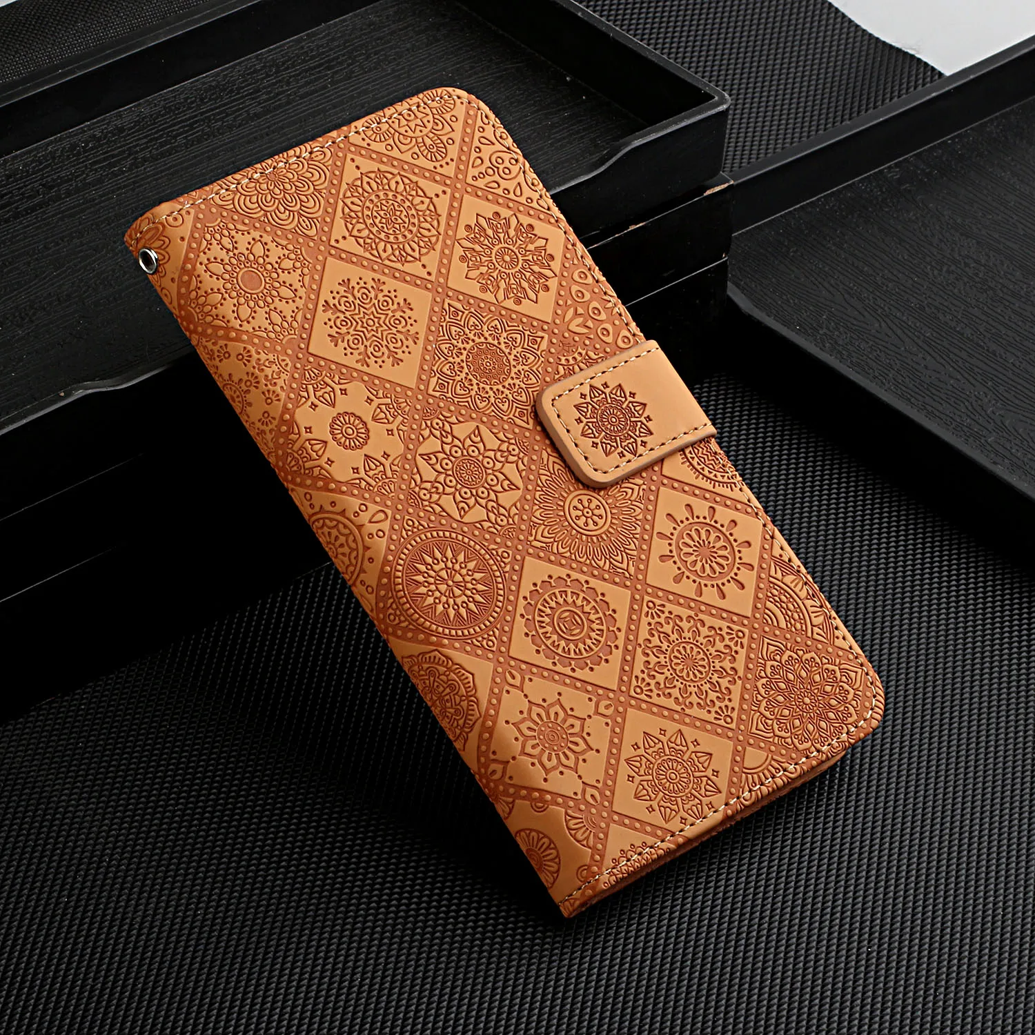 

Embossing Pattern Phone Cases For iPhone 14 13 12 11 Pro Max Xs XR 6 7 8 Plus SE2 Case Flip PU Leather Wallet Card Slot Cover