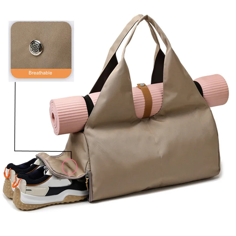 Gym Sports Bags Women's Yoga Weekender Swimming Packing Training Leisure Accessories Shoe Pocket Female Fitness Travel Handbags