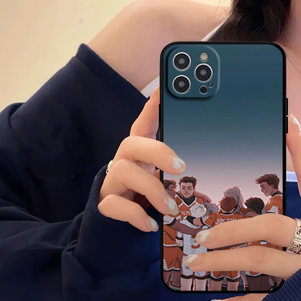 All For The Game F-AFTG Phone Case iPhone 16 11 12 13 14 15 Pro Max Plus Black Soft Shell