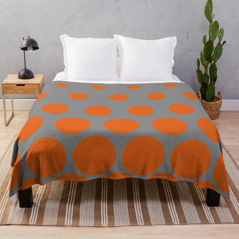 

Effervesce Orange Throw Blanket Sofa Throw Blanket Blanket For Giant Sofa