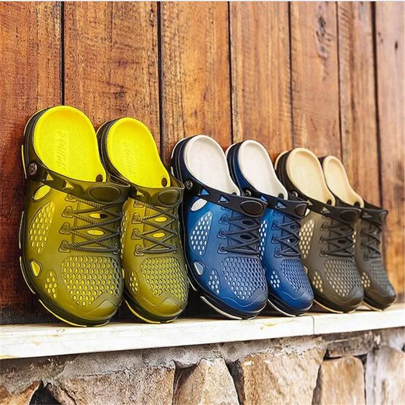 Мужские Пляжные шлепанцы Уличная обувь повседневные сандалии тапочки лето |