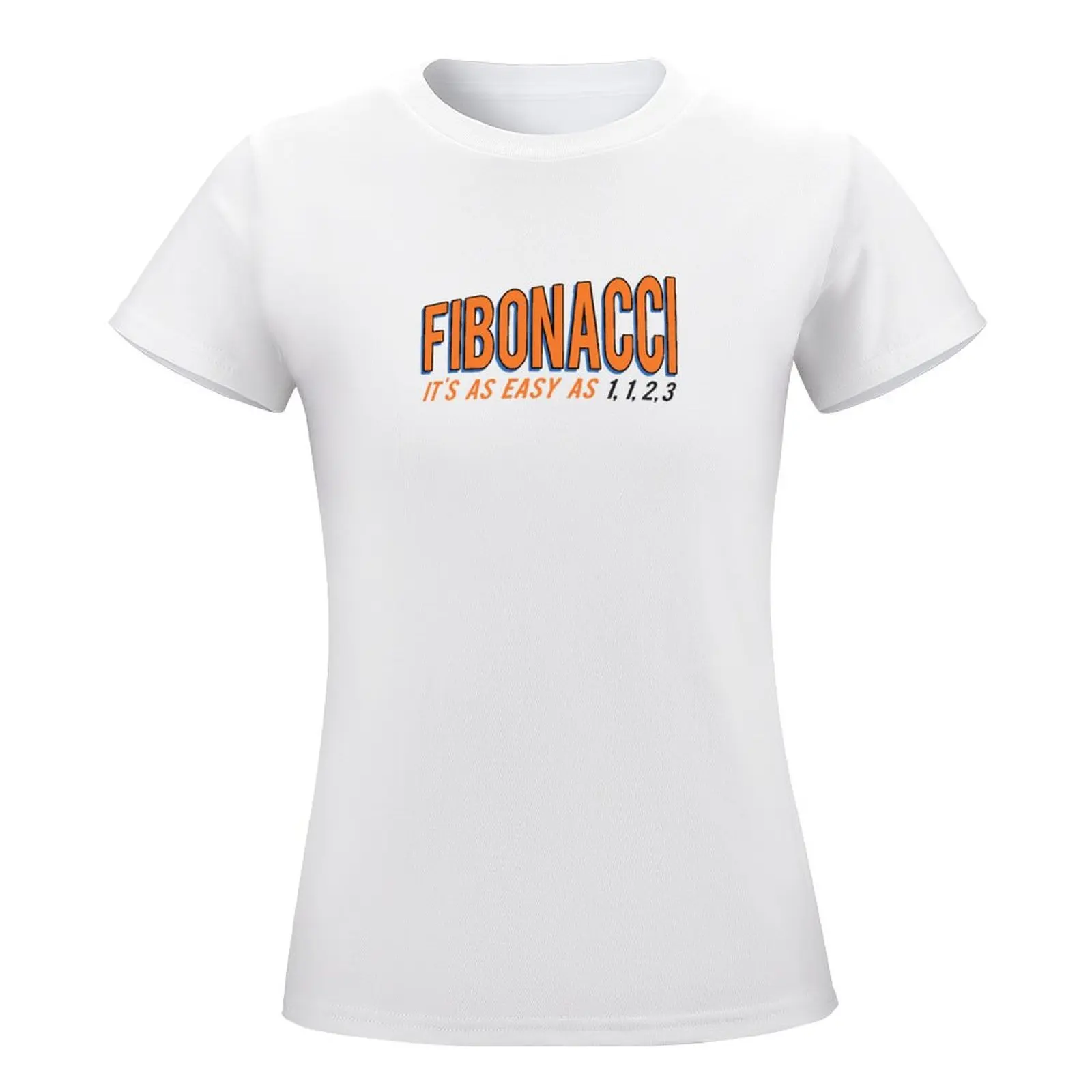 Футболка Fibonacci It's Easy как 1 2 3 летние топы винтажная одежда кавайная футболки для