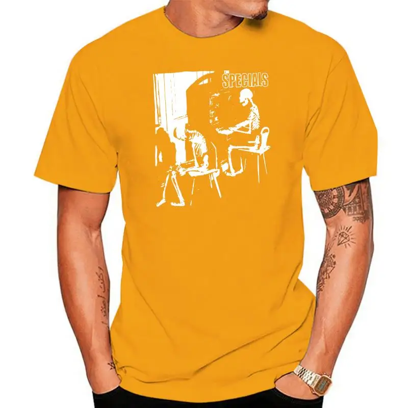 

The Specials Skeleton New Men T-Shirt Punk Rock Reggae Ska Two-Tone Summer Style Casual Wear Tee Shirt