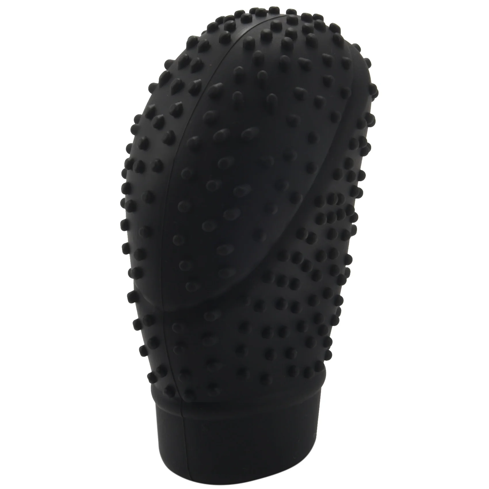

anti-slip car truck silicone flexible shifter knob cover black