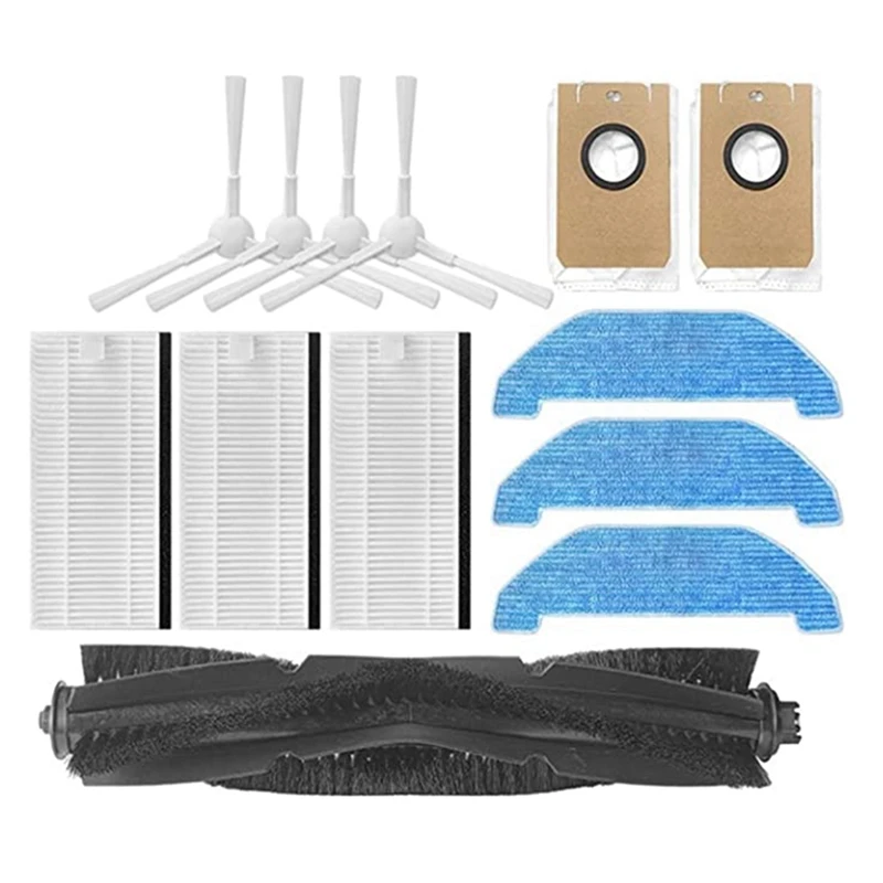 

1Set Robotic Vacuum Cleaner Vacuum Cleaners Parts Replacement Parts Brush Filter Dust Bag For Neabot Q11robotic Vacuum Cleaner