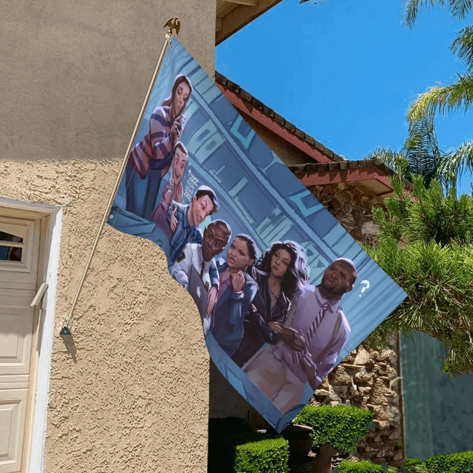 Brooklyn Nine-Nine Flag ВЫСОКОЕ КАЧЕСТВО баннера Promotion праздничный спортивный парад
