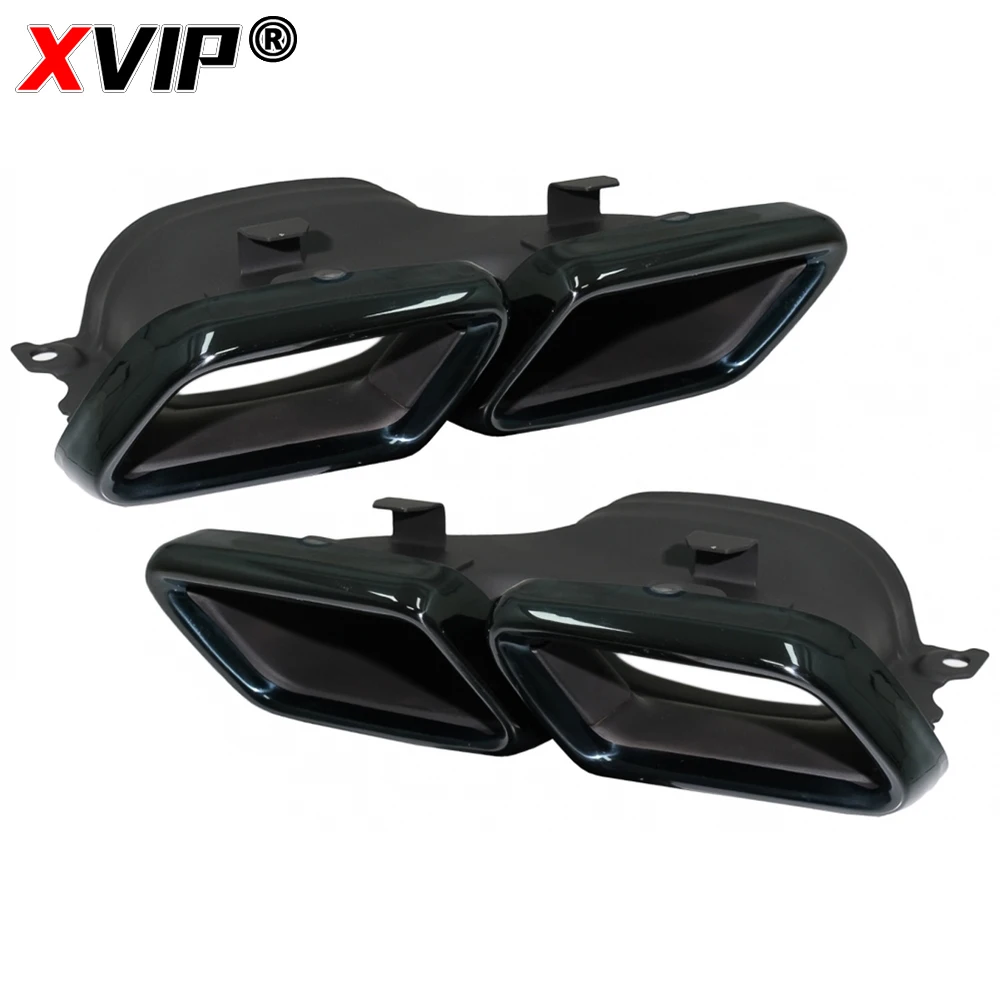 XVIP серебристый дневной спойлер для Mercedes Benz C W205 Standard C180 C200 C300 2015-2021 автомобильные