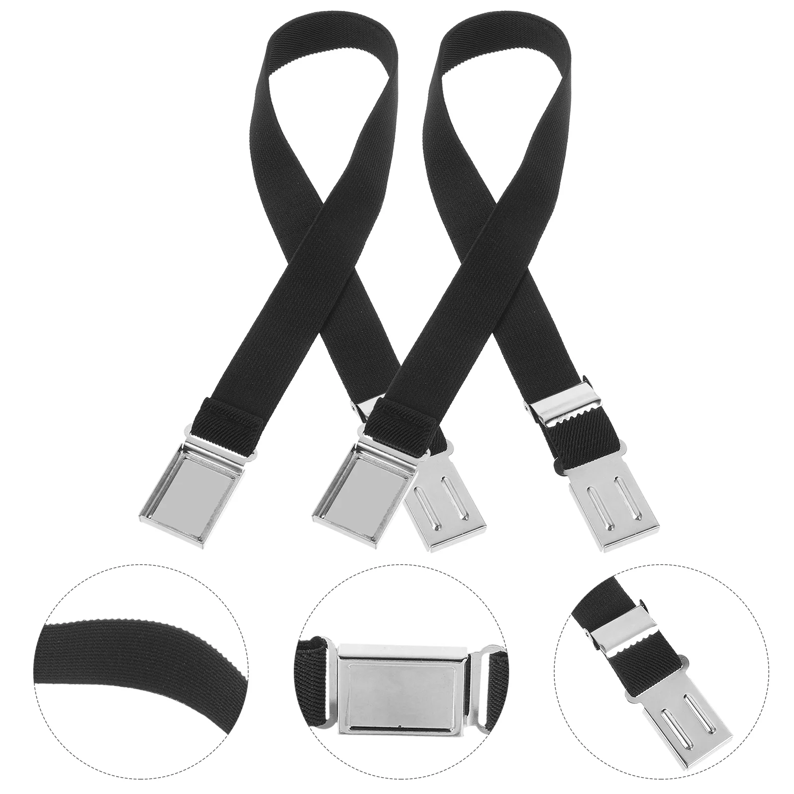 

2pcs Decorative Belt Children Magnetic Belt Uniform Waist Belt Supply For Girl Boy